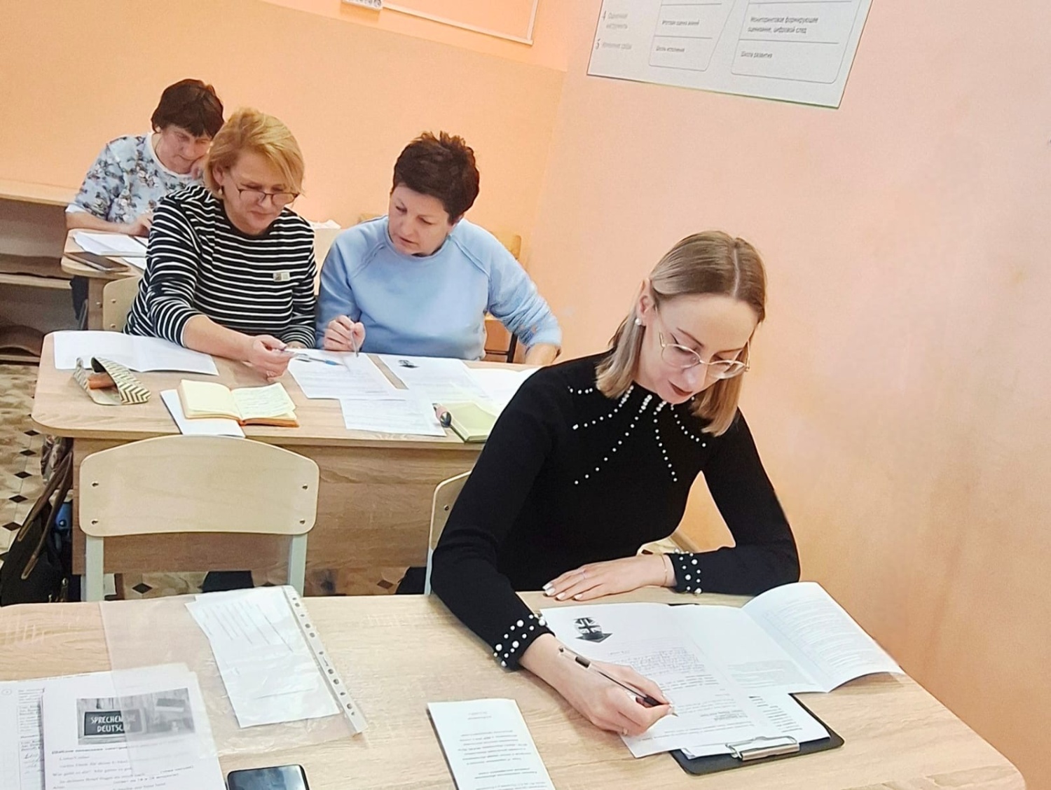 На базе МОУ СОШ 1 р.п. Колышлей  10 ноября  2025 года прошло районное методическое объединение учителей иностранных языков 