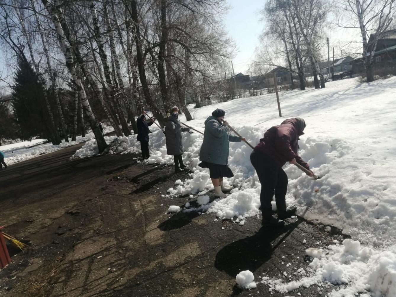 В образовательных организациях Колышлейского района продолжаются мероприятия в рамках месячника по благоустройству и санитарной очистке пришкольных территорий