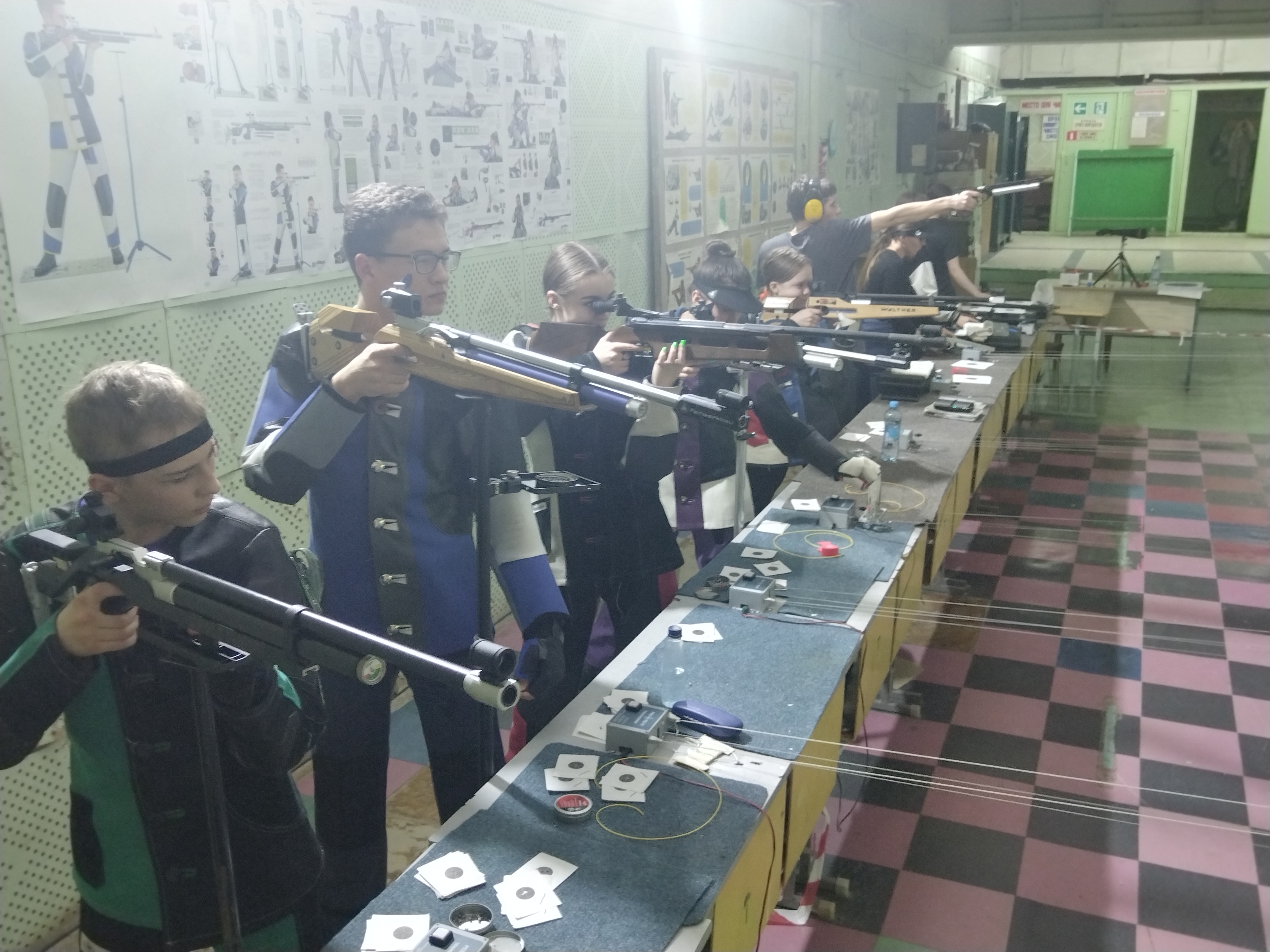 В стрелковом тире г.Заречный прошло Первенство Пензенской области по пулевой стрельбе