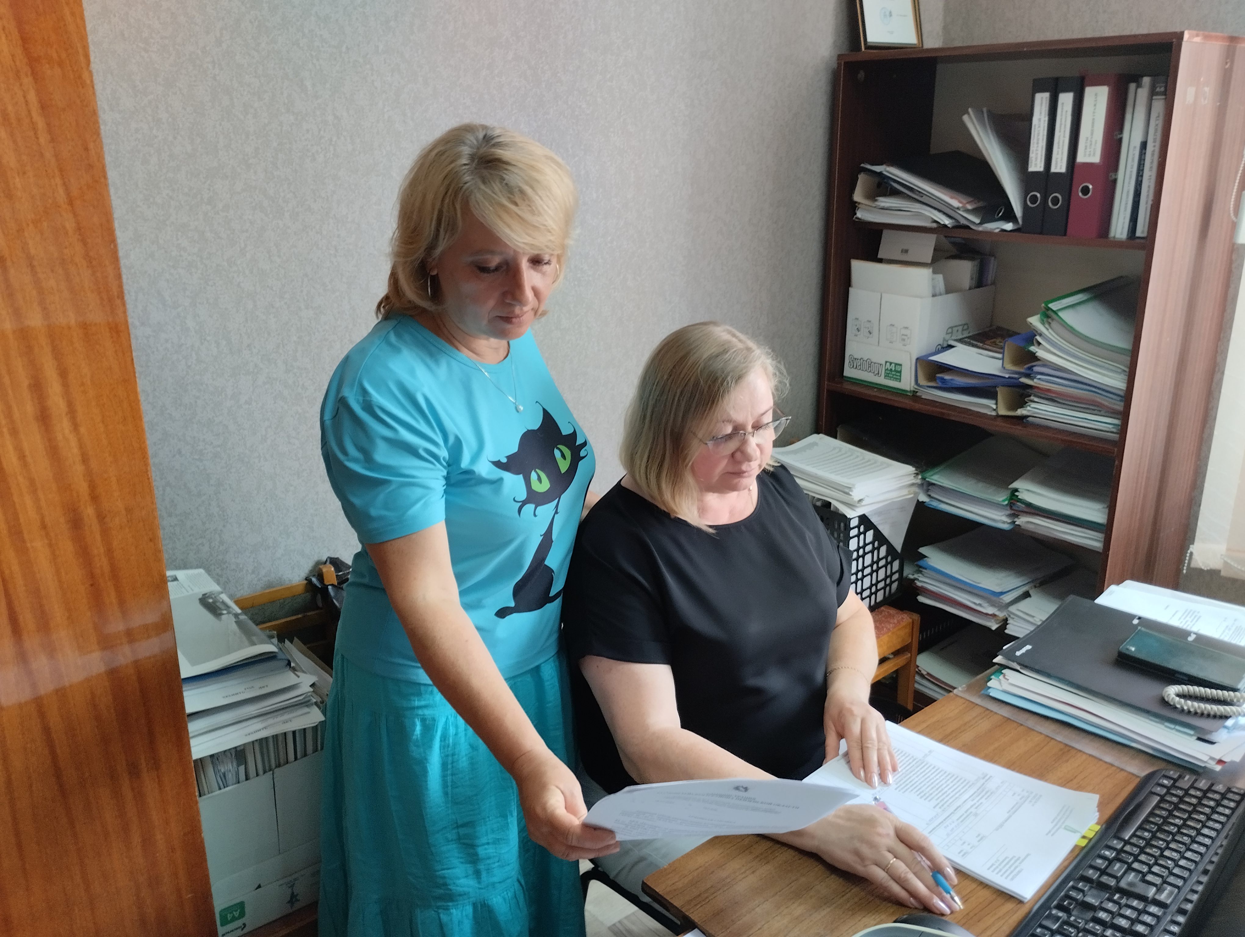 Оказание методической помощи организациям-источникам комплектования заведующей архивным сектором Администрации Колышлейского района Наталией Каревской Оказание методической помощи организациям-источникам комплектования заведующей архивным сектором Администрации Колышлейского района Наталией Каревской