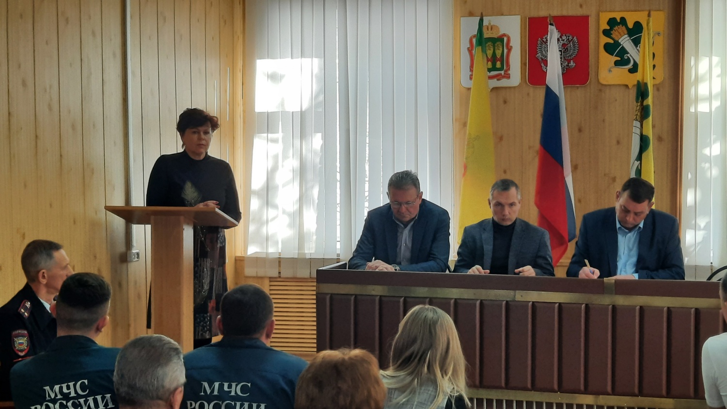 Внеочередное заседание КЧС и ОПБ Колышлейского района