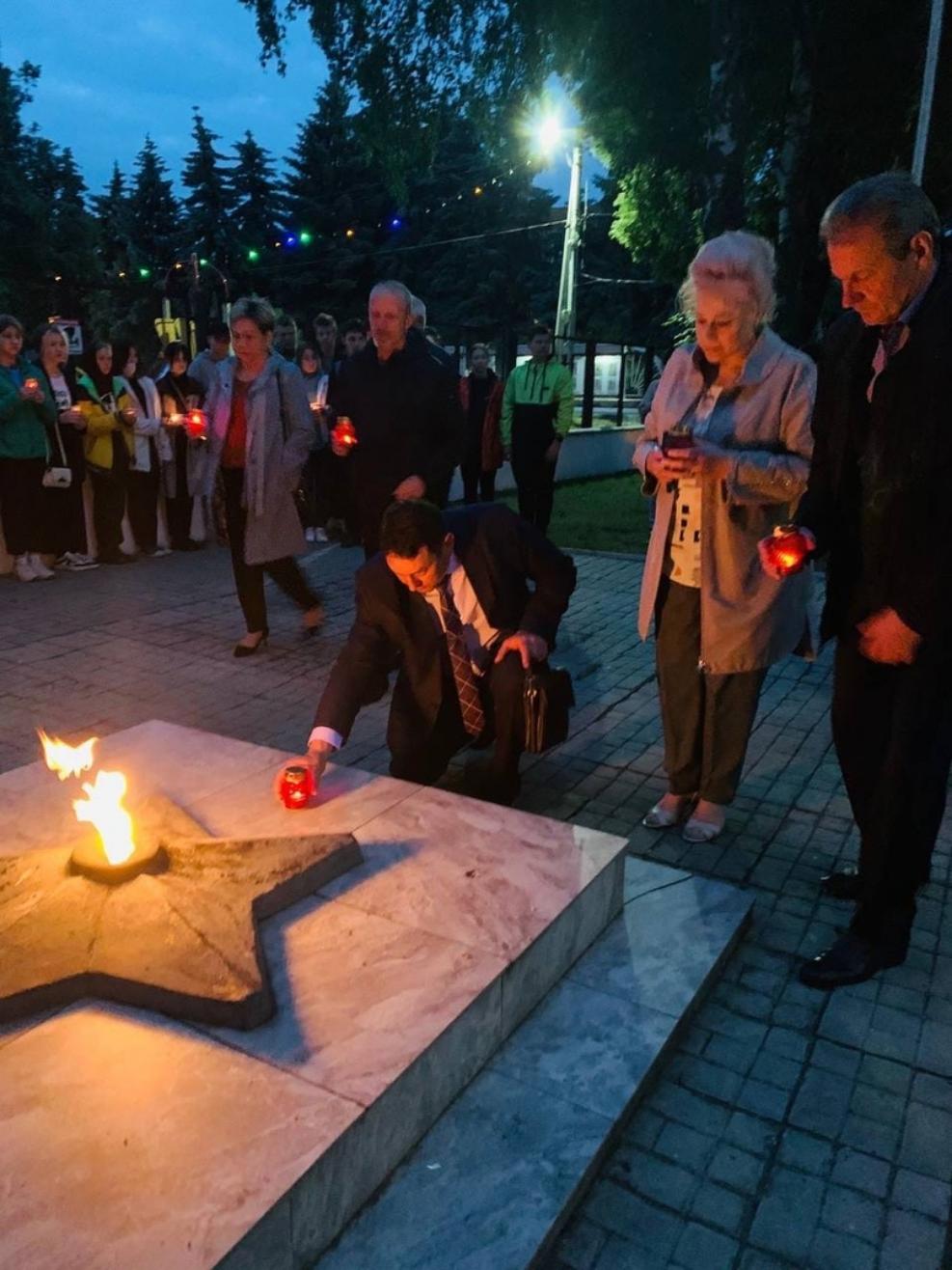 Традиционная акция «Свеча памяти» стартовала в Колышлейском районе Традиционная акция «Свеча памяти» стартовала в Колышлейском районе
