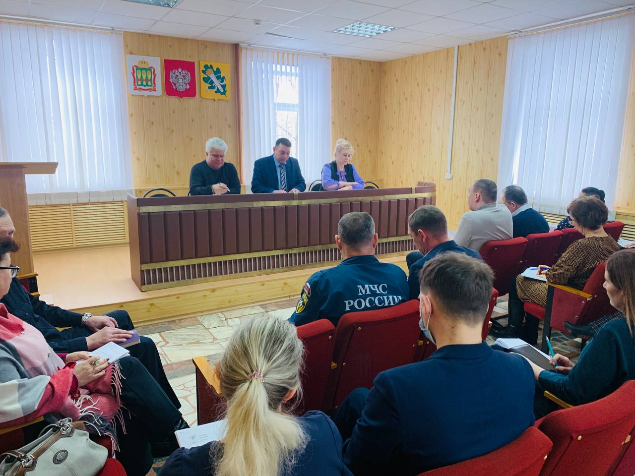 В Администрации Колышлейского района 21 февраля 2023 года глава администрации района Михаил Максимов провел совещание В Администрации Колышлейского района 21 февраля 2023 года глава администрации района Михаил Максимов провел совещание