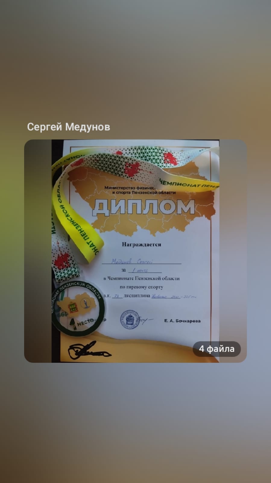 17 ноября 2024 года в СК «Ахуны» состоялся чемпионат Пензенской области по гиревому спорту