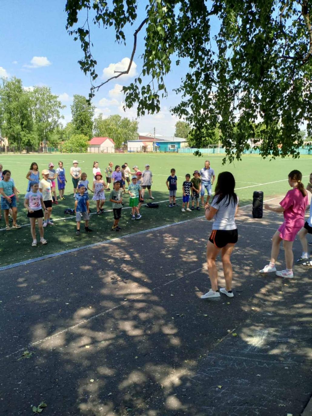 4 июля 2024 года на стадионе «Центральный» р.п.Колышлей проведён танцевальный флешмоб