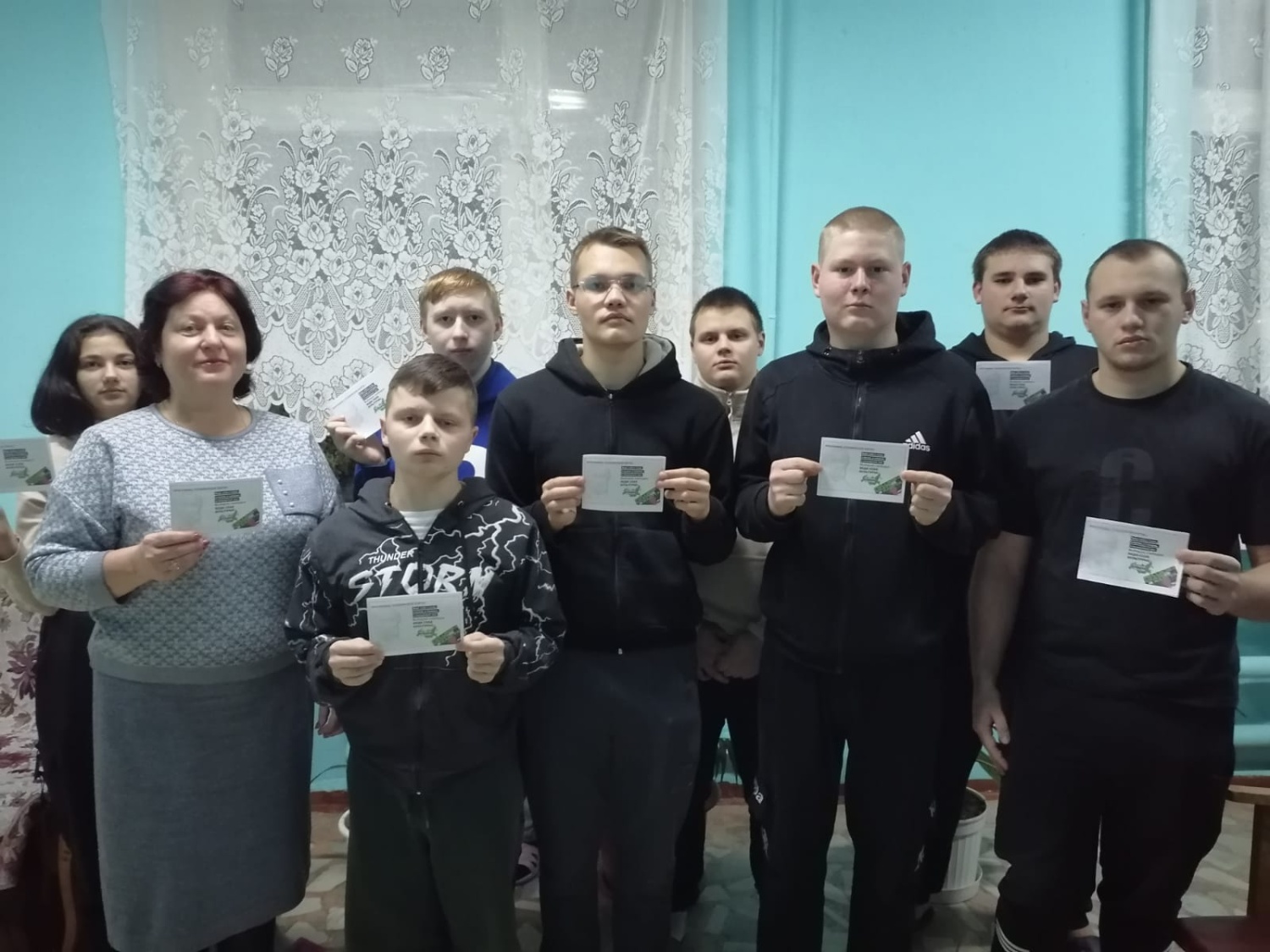 В общежитии Колышлейского филиала Сердобского многопрофильного техникума 19 ноября состоялась информационная встреча-беседа со студентами "Молодёжь - это сила"