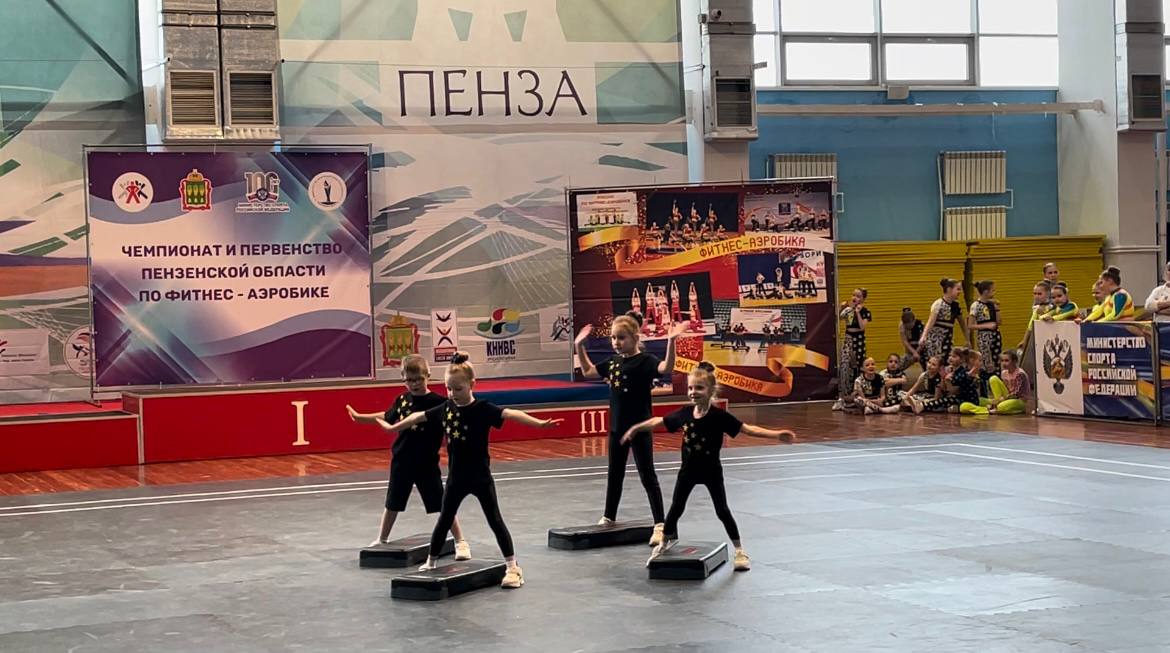 Учащиеся отделения "Фитнес-аэробика" спортивной школы Колышлейского района 18 февраля 2023 года приняли участие в областном фестивале Детской школьной фитнес-лиги