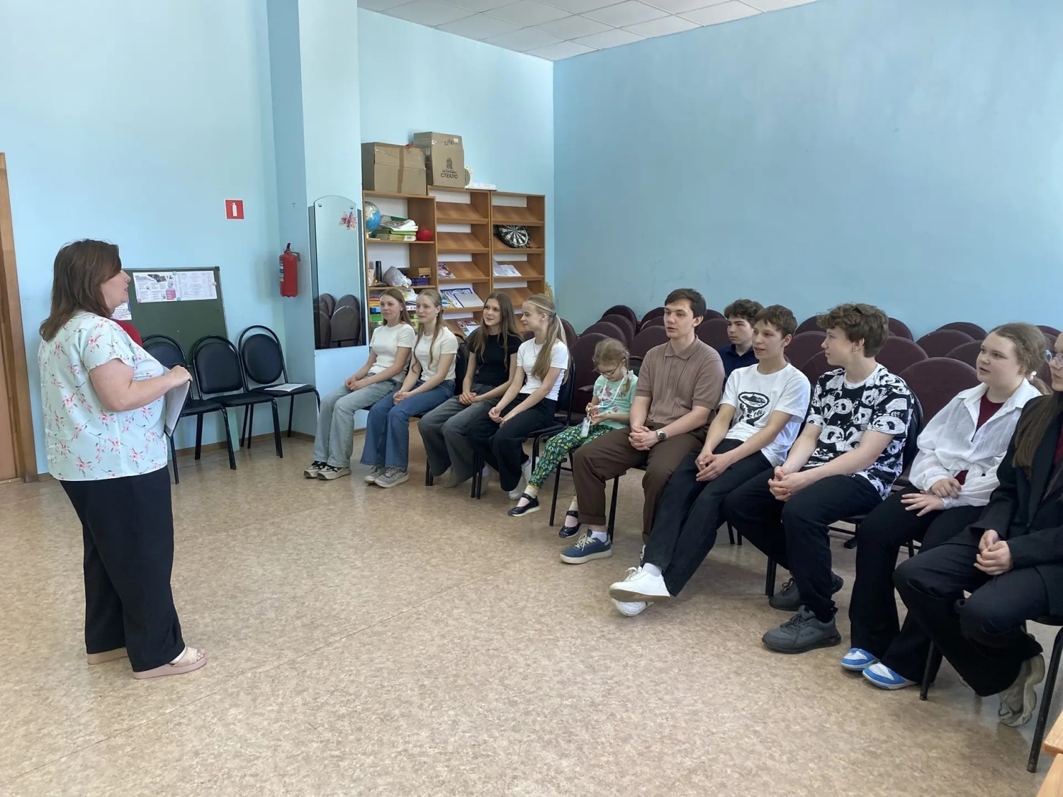 В детском секторе районного дома культуры 28 мая прошла информационная программа "Будь осторожен"