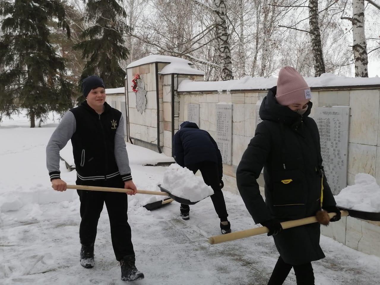 В районе проходит месячник гражданско-патриотического воспитания