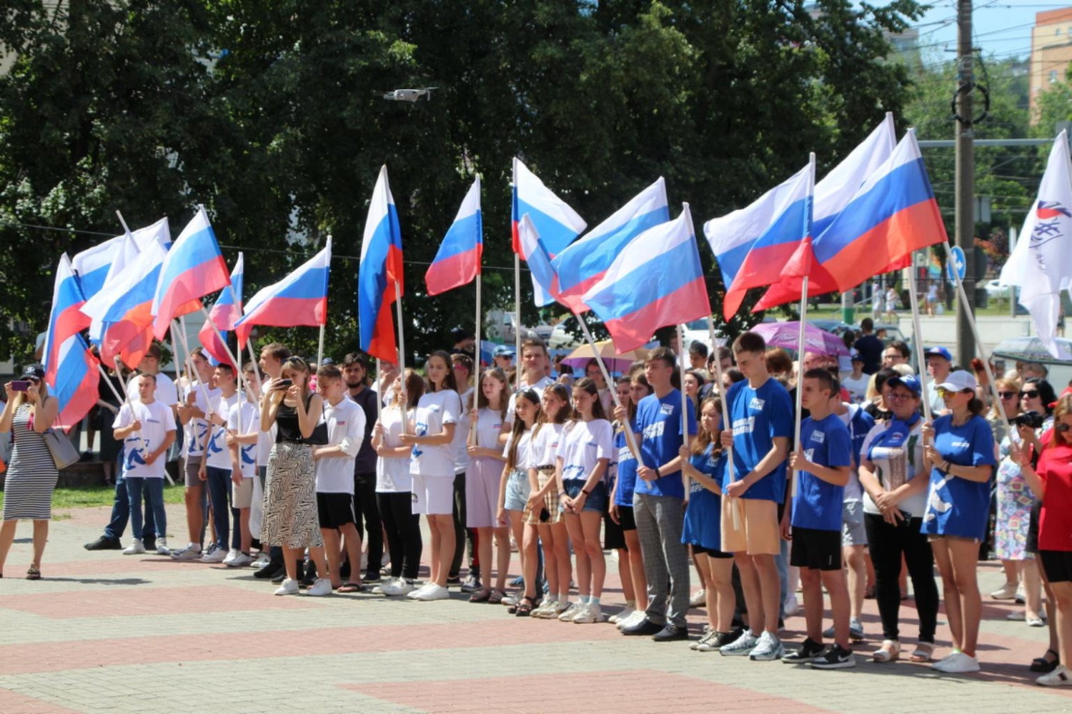 9 июля 2022 года в Пензе прошел митинг-концерт в поддержку жителей Донбасса и специальной военной операции