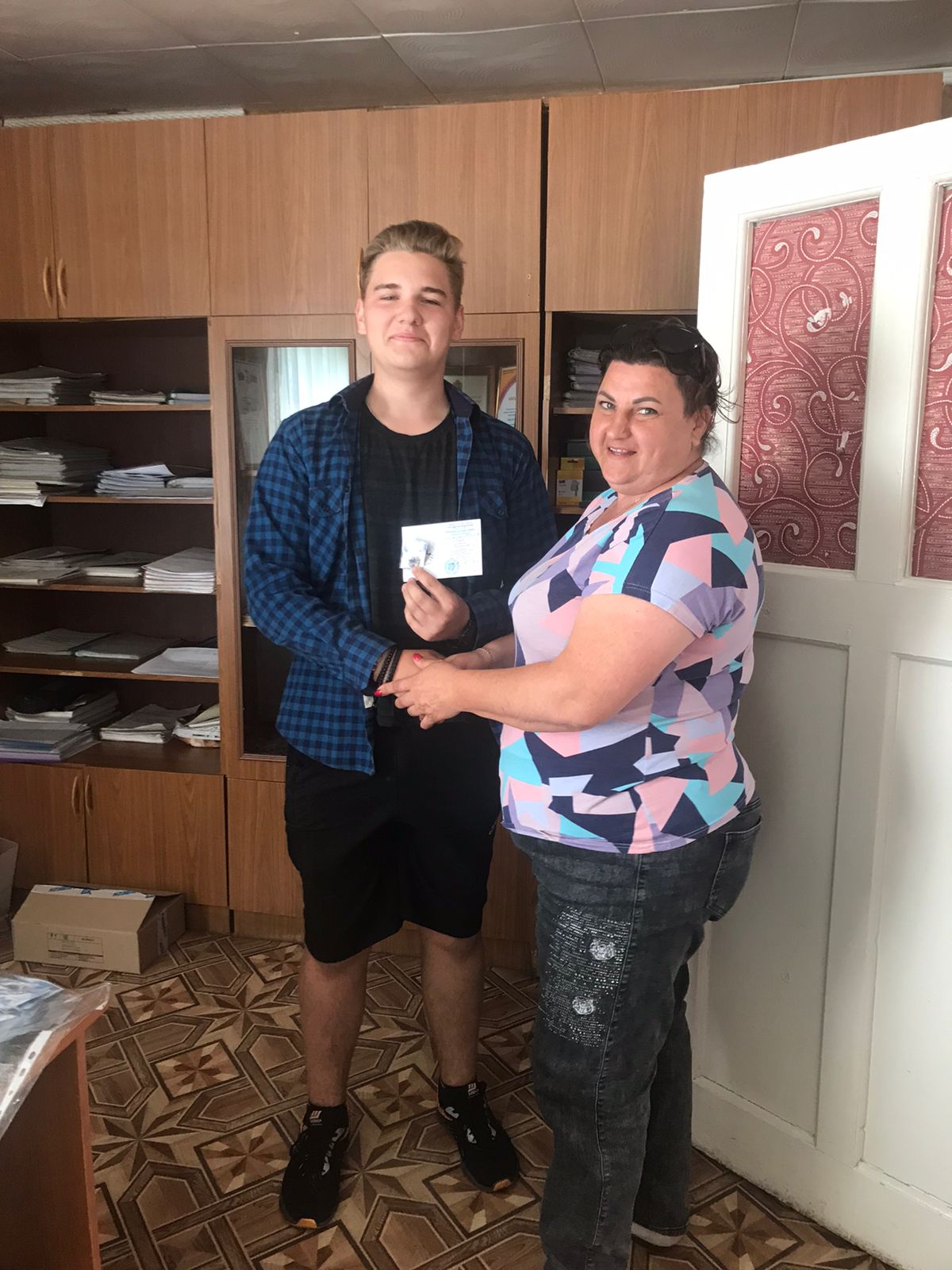 Вручение знаков ВФСК ГТО и удостоверений к ним проходит в с.Берёзовка! 