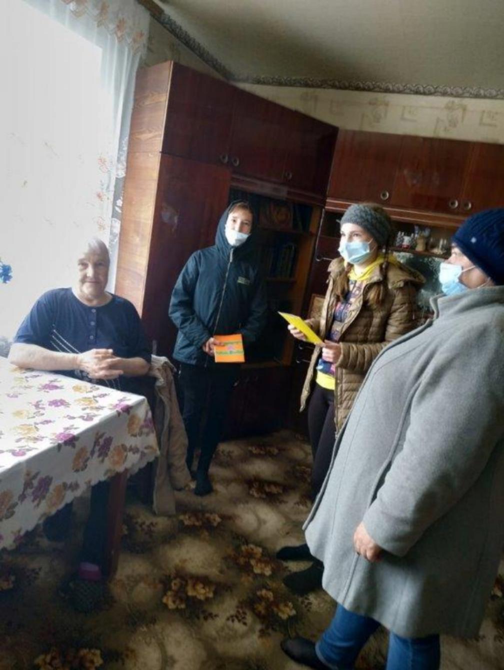 В  КЦСН  Колышлейского района 1 октября  прошла акция «Марафон добрых дел»
