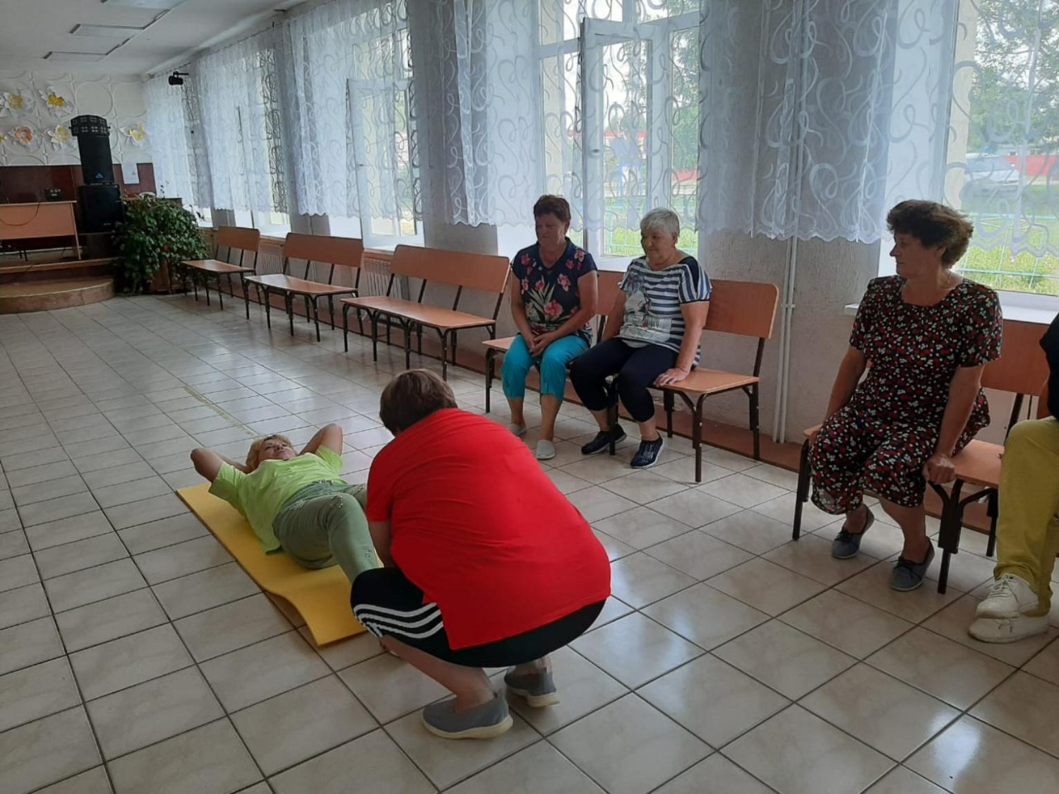 Проходит тестирование нормативов ВФСК ГТО в с.Красная Горка Колышлейского района