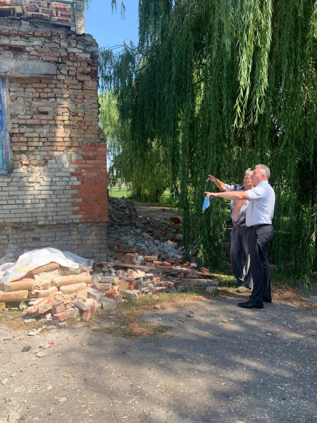16 июля 2021 года в ходе планового ежедневного объезда района, Главой администрации района Вильданом Узбековым посещен объект капитального ремонта 16 июля 2021 года в ходе планового ежедневного объезда района, Главой администрации района Вильданом Узбековым посещен объект капитального ремонта