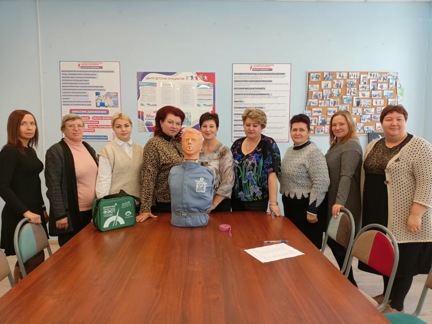 В Колышлейском районе продолжается обучение граждан навыкам оказания первой помощи по проекту «Готов к санитарной обороне» в Колышлейском районе