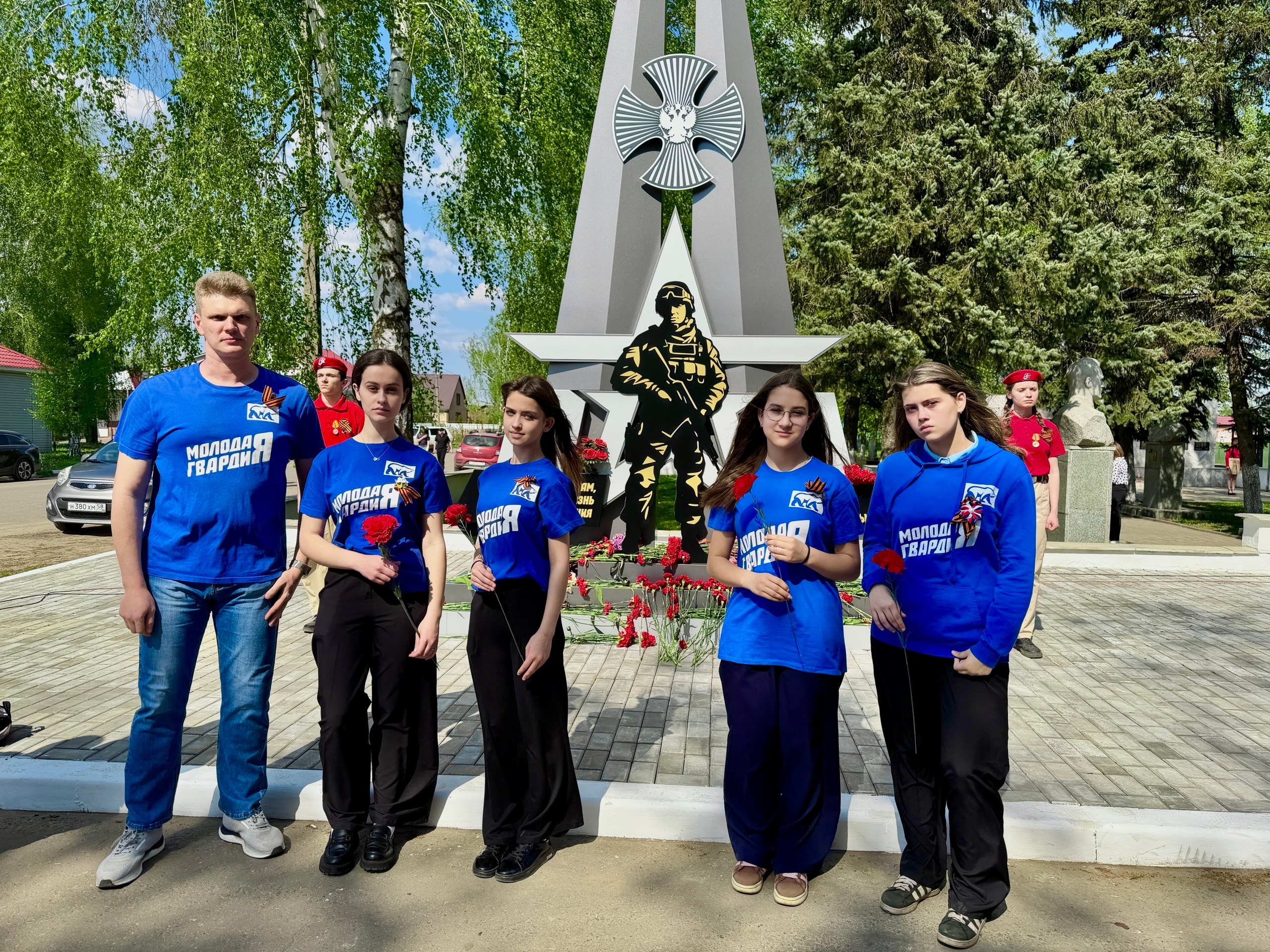 В рабочем поселке Колышлей 8 мая 2026 года открыли памятник землякам, погибшим в зоне специальной военной операции