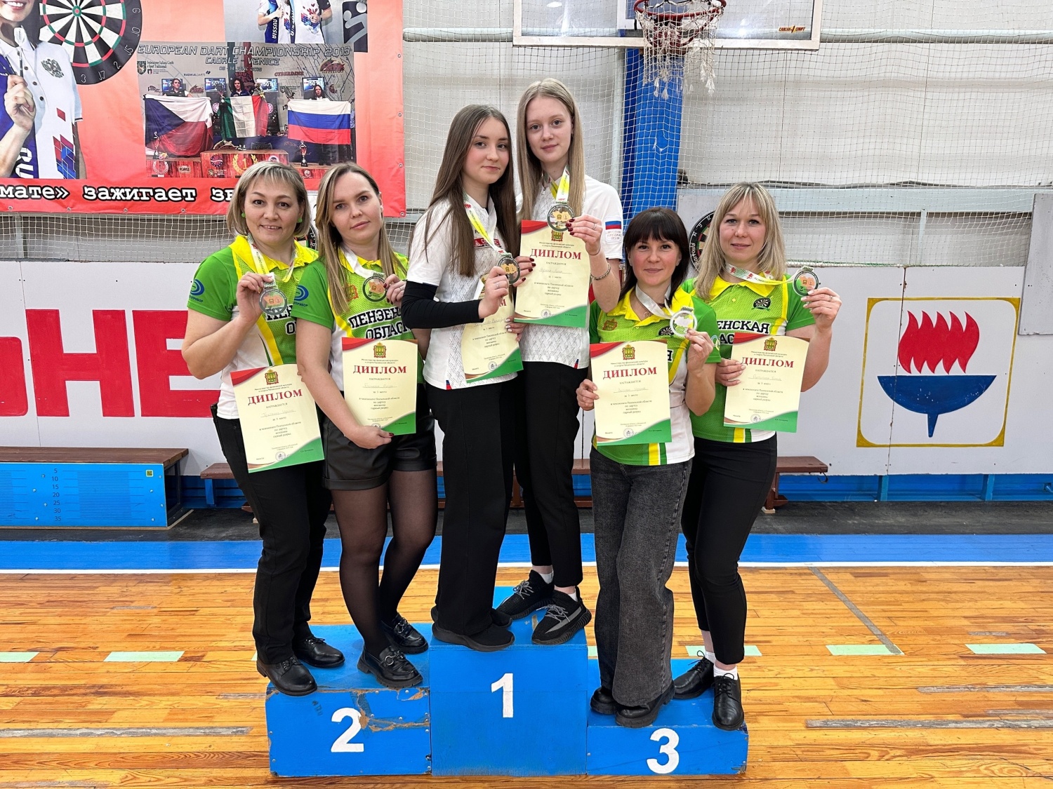 В ФОКе «Олимп» р.п. Колышлей 18 февраля 2024 года состоялся чемпионат Пензенской области по дартсу 