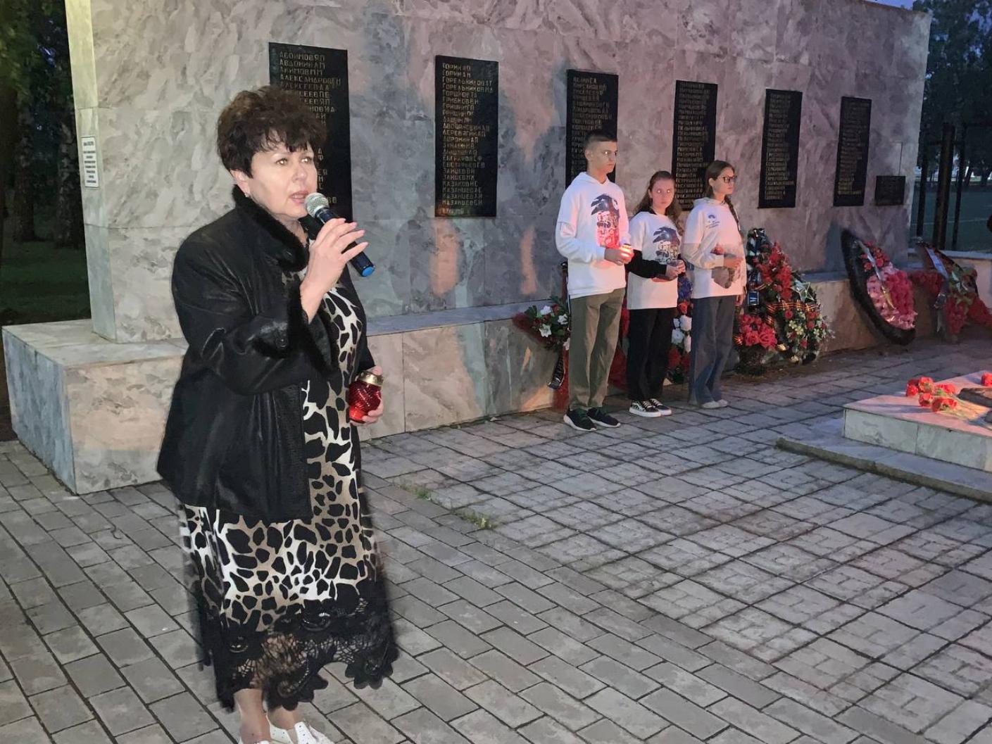 Традиционная акция «Свеча памяти» состоялась в Колышлейском районе 22 июня 2024 года 