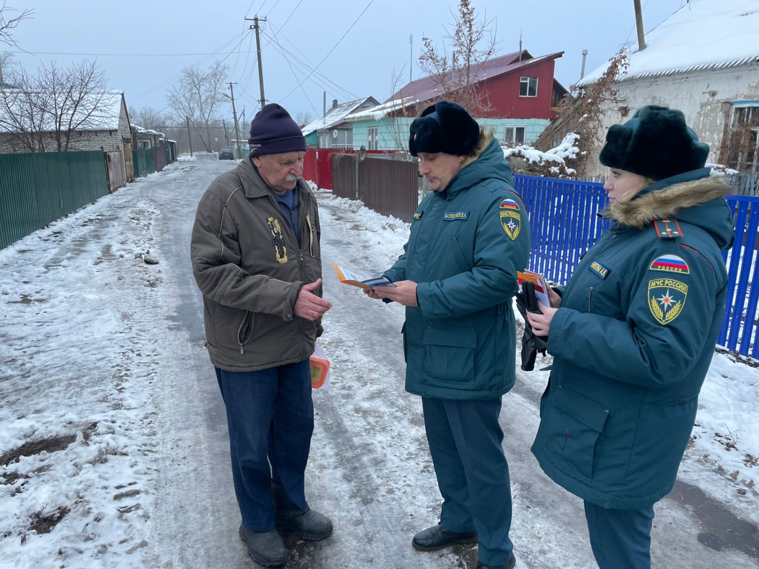 На территории района продолжается работа по профилактике пожаров