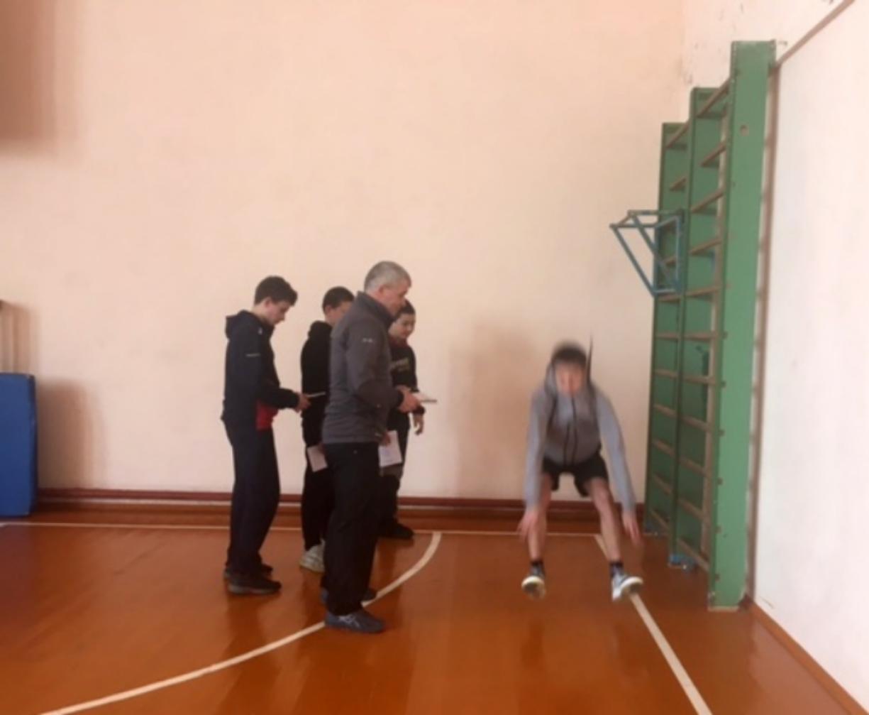 16 февраля 2023 года судьи центра тестирования ВФСК ГТО Колышлейского района приняли нормативы комплекса у учащихся Названовской школы