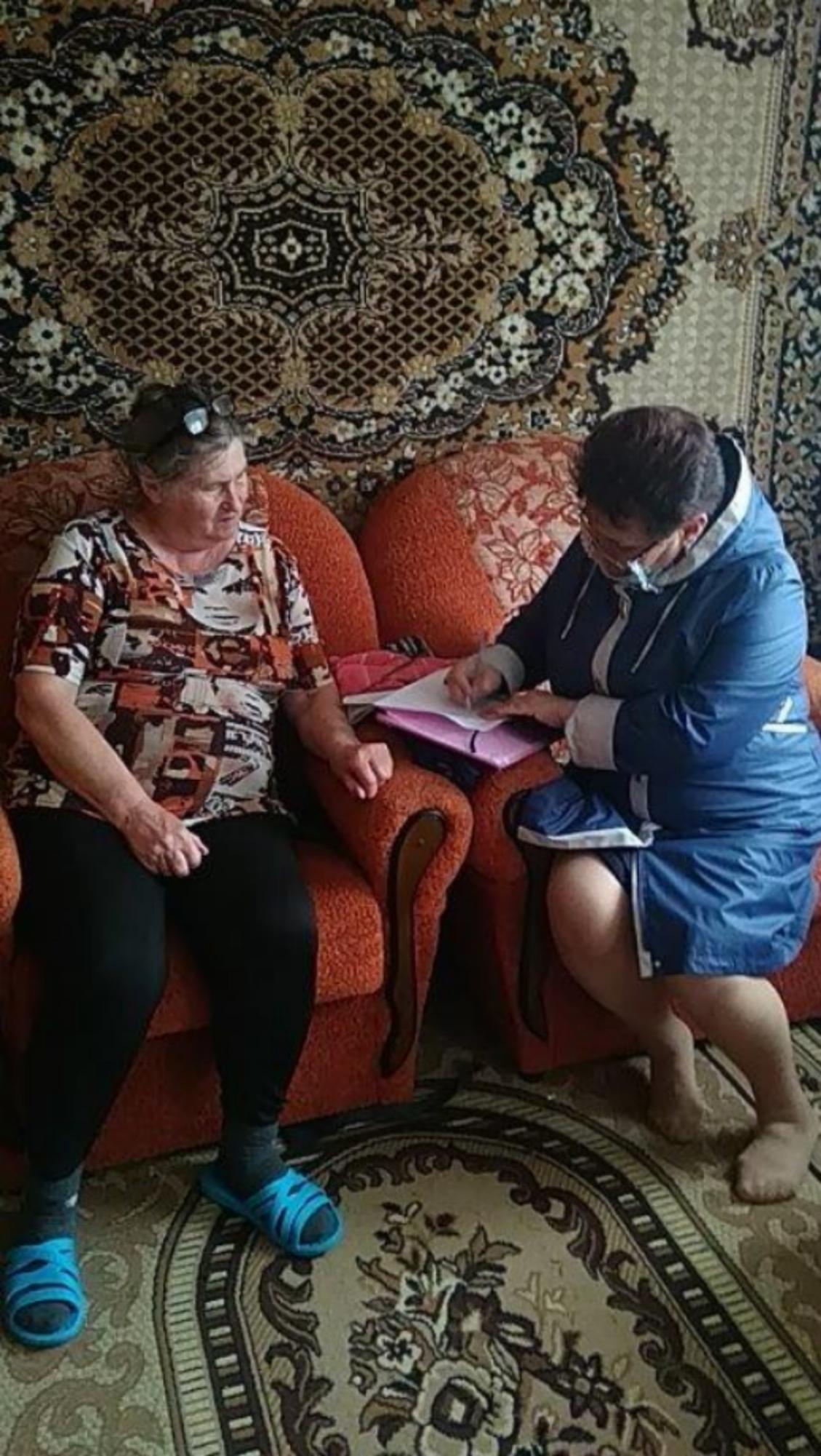В апреле 2021 года, состоялись  выезды мобильной бригады в сёла Колышлейского района, с целью обследования условий жизни тружеников тыла