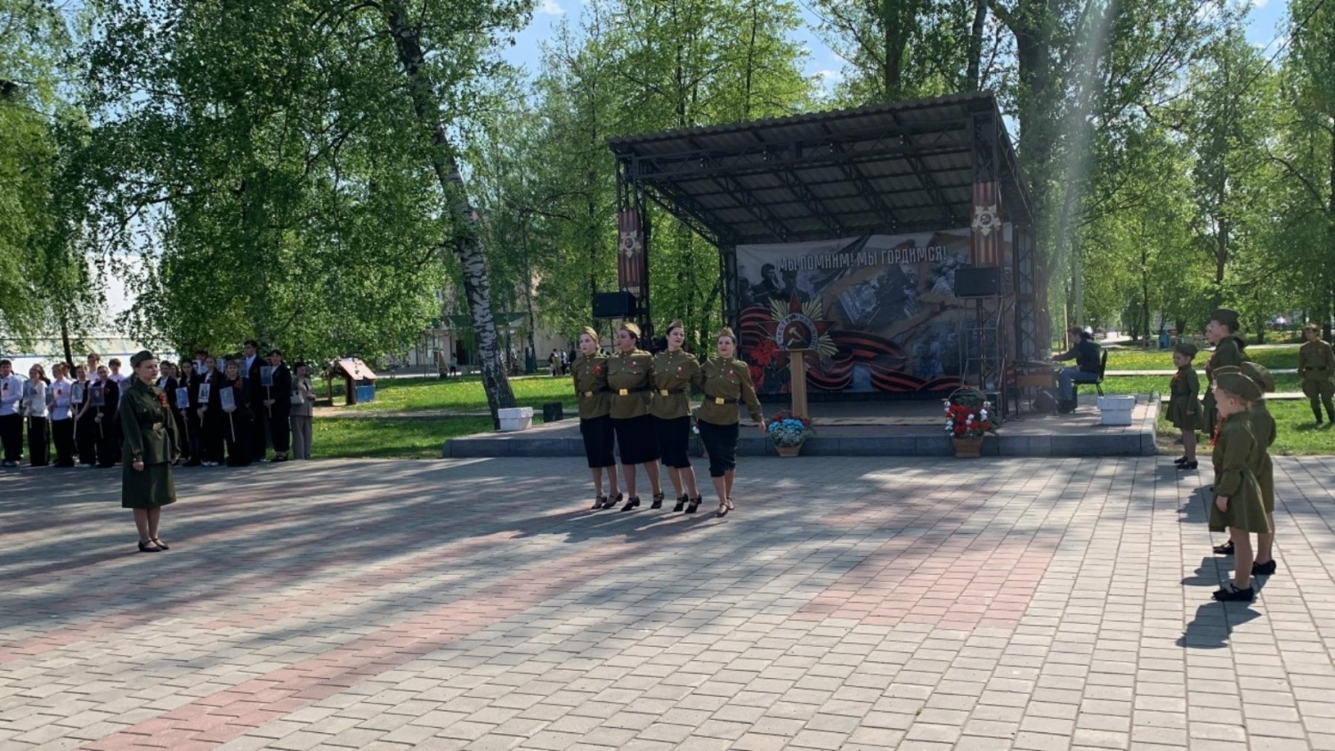 Торжественное мероприятие, посвящённое 81-й годовщине Победы в Великой Отечественной войне 1941-1945 годов, состоялось 9 мая на центральной площади нашего посёлка