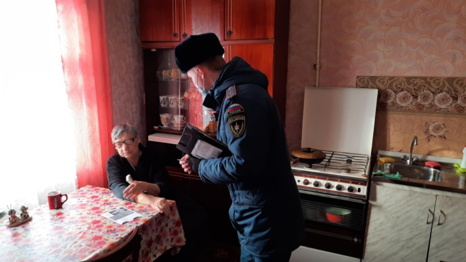 Рейд по противопожарной безопасности в Телегинском сельсовете