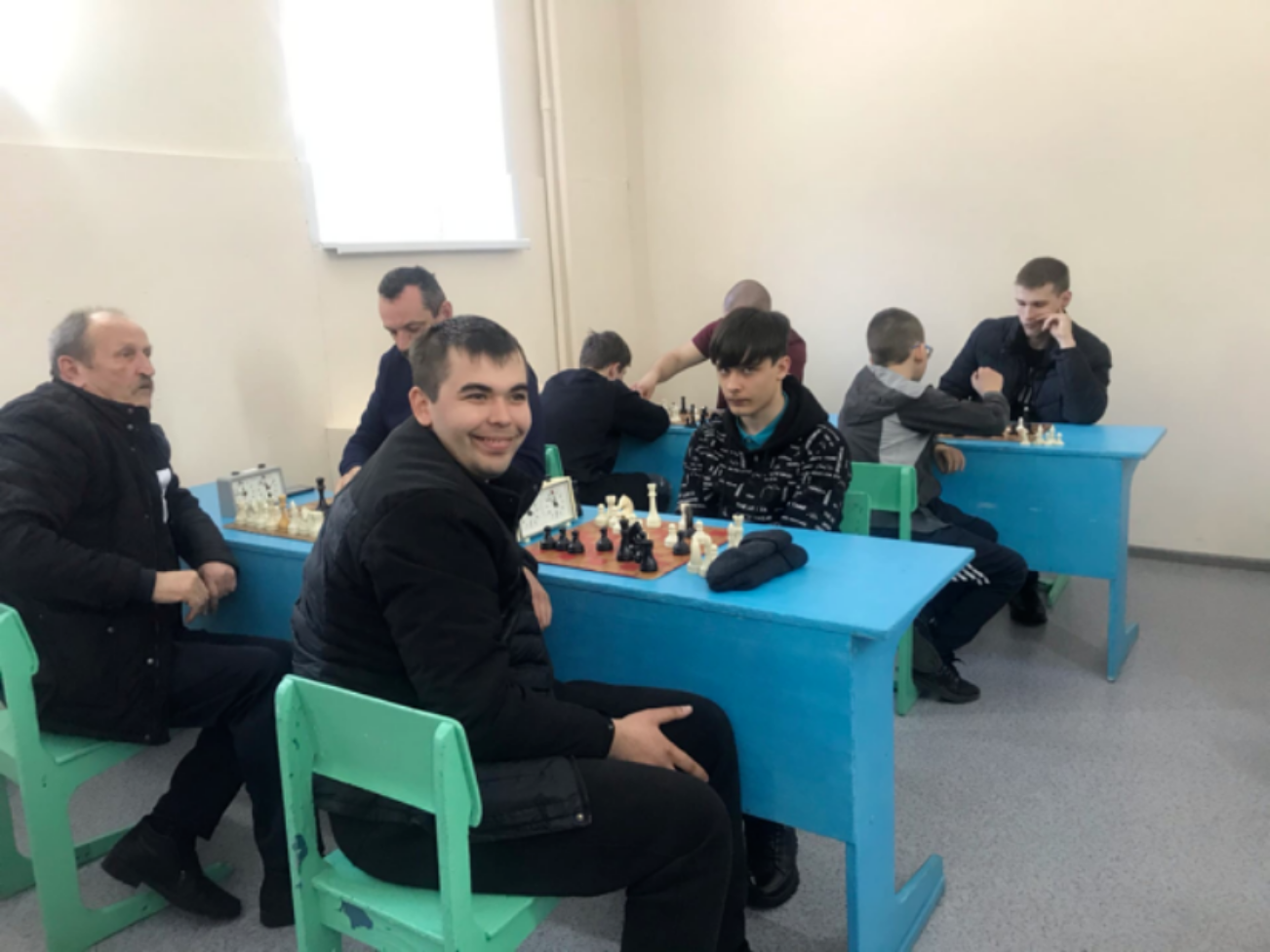 В спортивной школе р.п.Колышлей 20 марта 2022 года проведён очередной этап 11-ой Спартакиады трудовых коллективов по шахматам