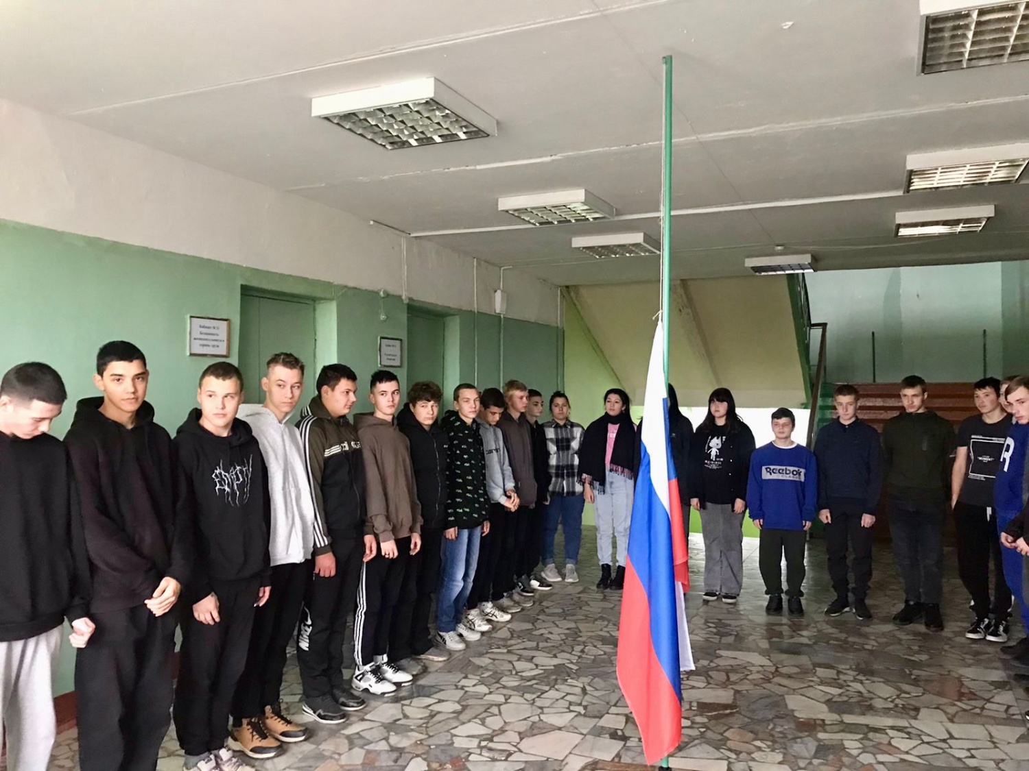 В Колышлейском филиале ГБПОУ ПО «Сердобский многопрофильный техникум» 11 ноября 2024 года прошла очередная торжественная линейка 