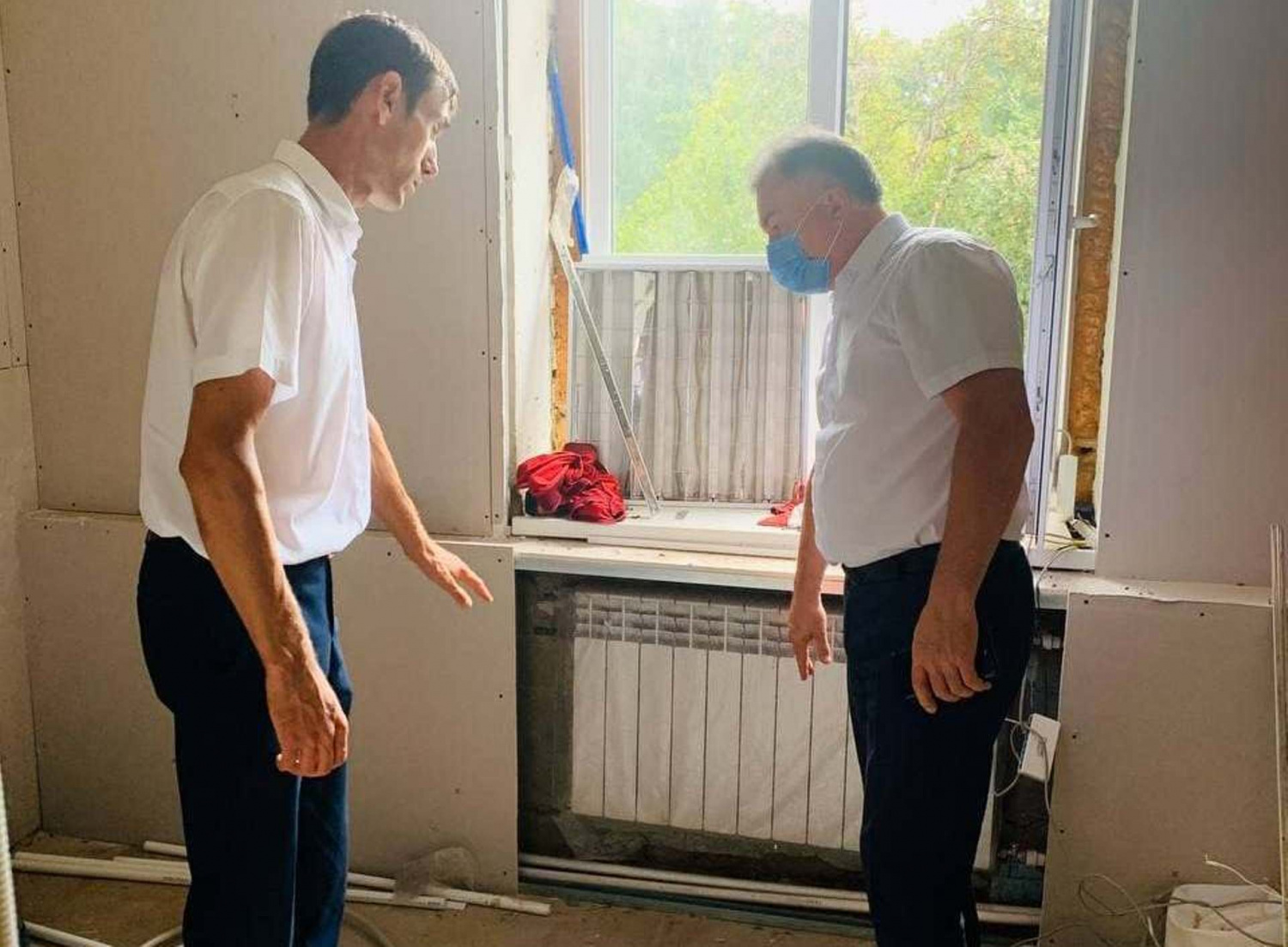Глава Администрации Колышлейского района Вильдан Узбеков 17 августа 2021 года посетил Колышлейскую районную больницу Глава Администрации Колышлейского района Вильдан Узбеков 17 августа 2021 года посетил Колышлейскую районную больницу