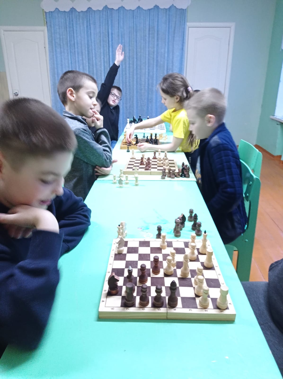 Учащиеся ДЮСШ Колышлейского района отделения «Шахматы» (на базе МОУ СОШ с.Трескино) приняли участие в Спартакиаде по шахматам