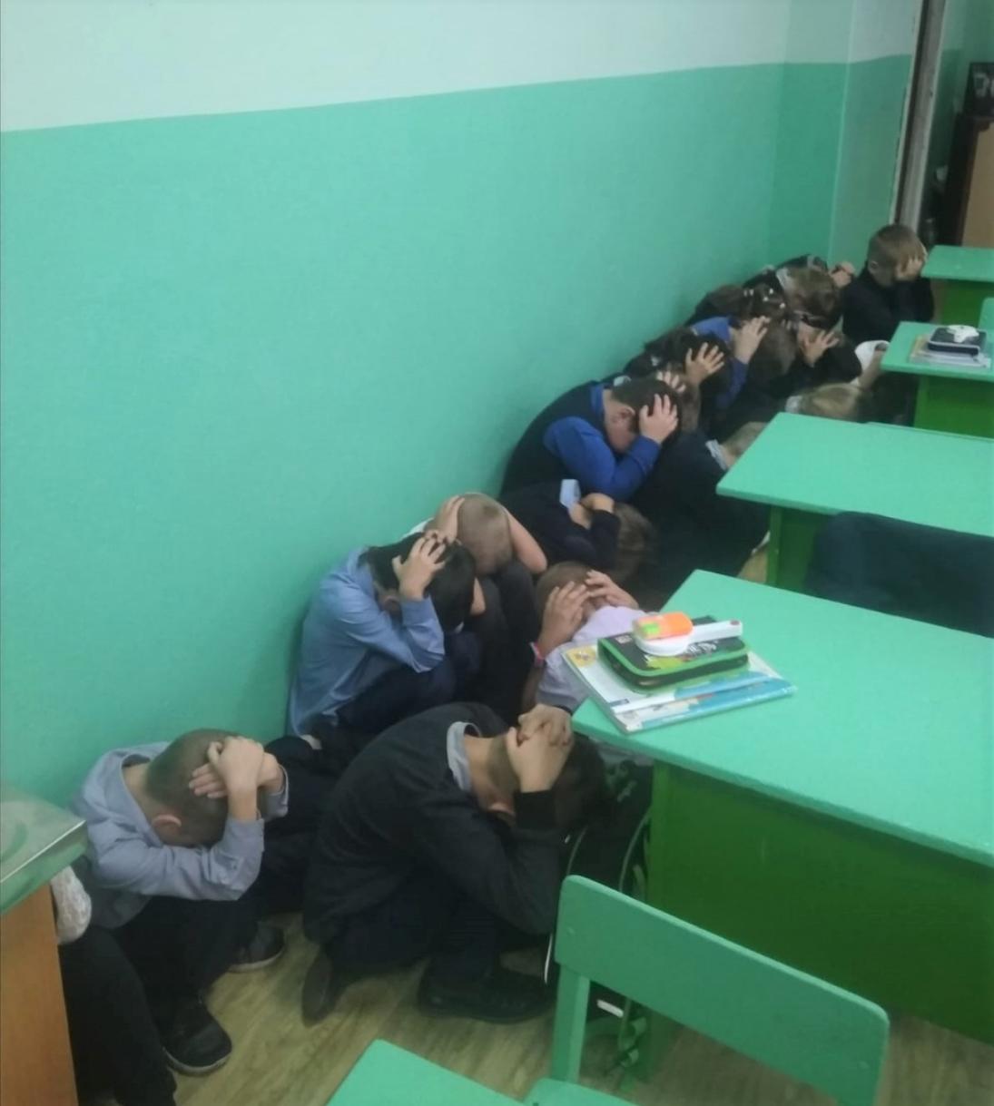 Практические занятия по антитеррору прошло 20 октября 2022 года в  МОУ СОШ № 2 р. п. Колышлей