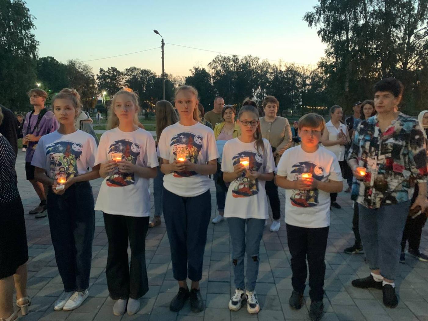Акция «Свеча памяти» стартовала во вторник, 21 июня Акция «Свеча памяти» стартовала во вторник, 21 июня