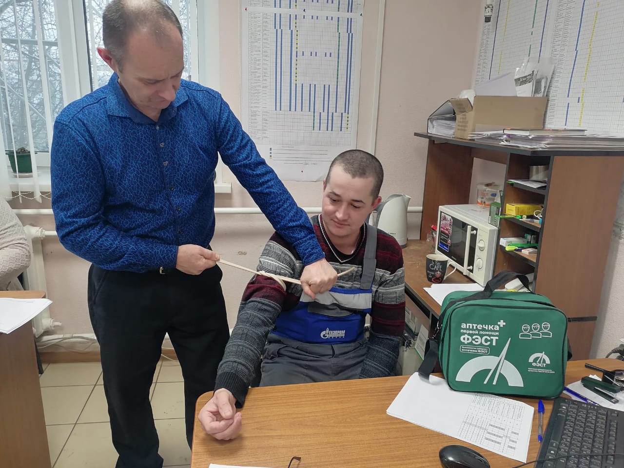 В Колышлейском районе продолжается обучение навыкам оказания первой помощи пострадавшим