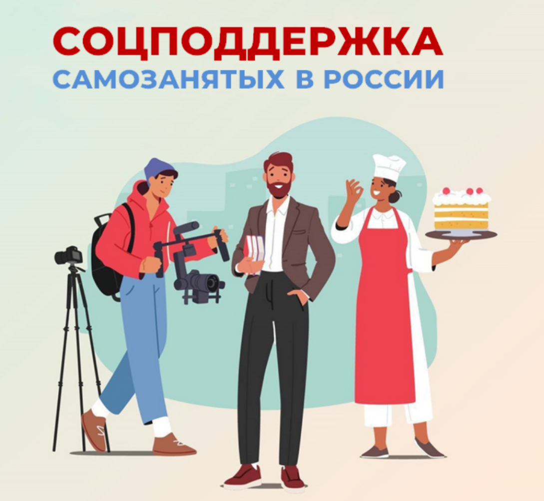  Самозанятые граждане, применяющие налог на профессиональный доход, могут рассчитывать на комплексную социальную поддержку СФР, в том числе: 