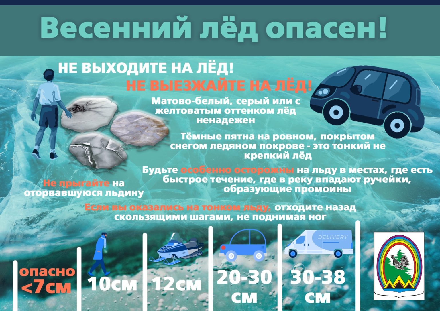 Осторожно, весенний лед!