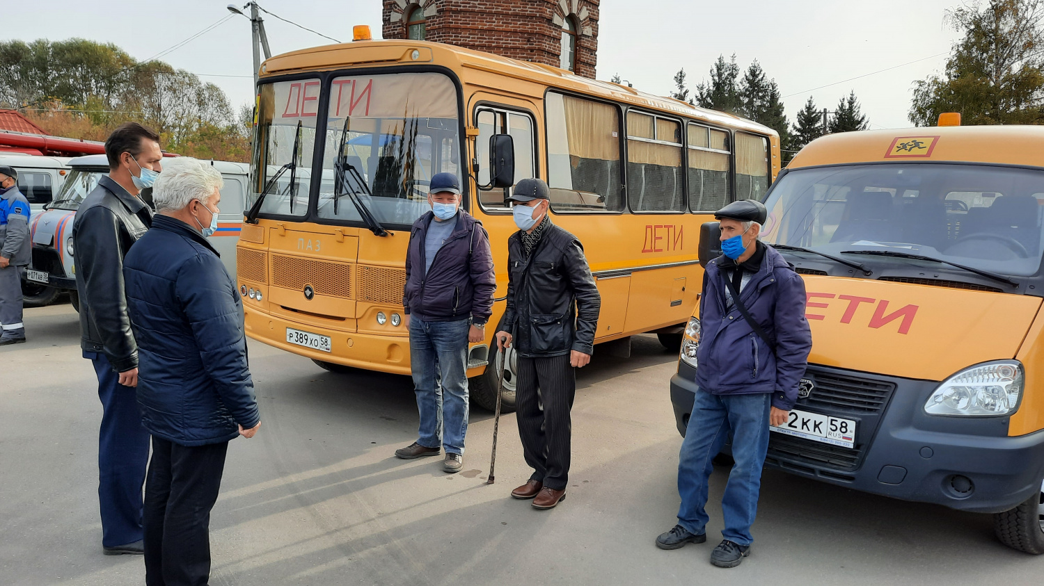 На территории Колышлейского района проведен смотр сил и средств районного звена ПТП РСЧС
