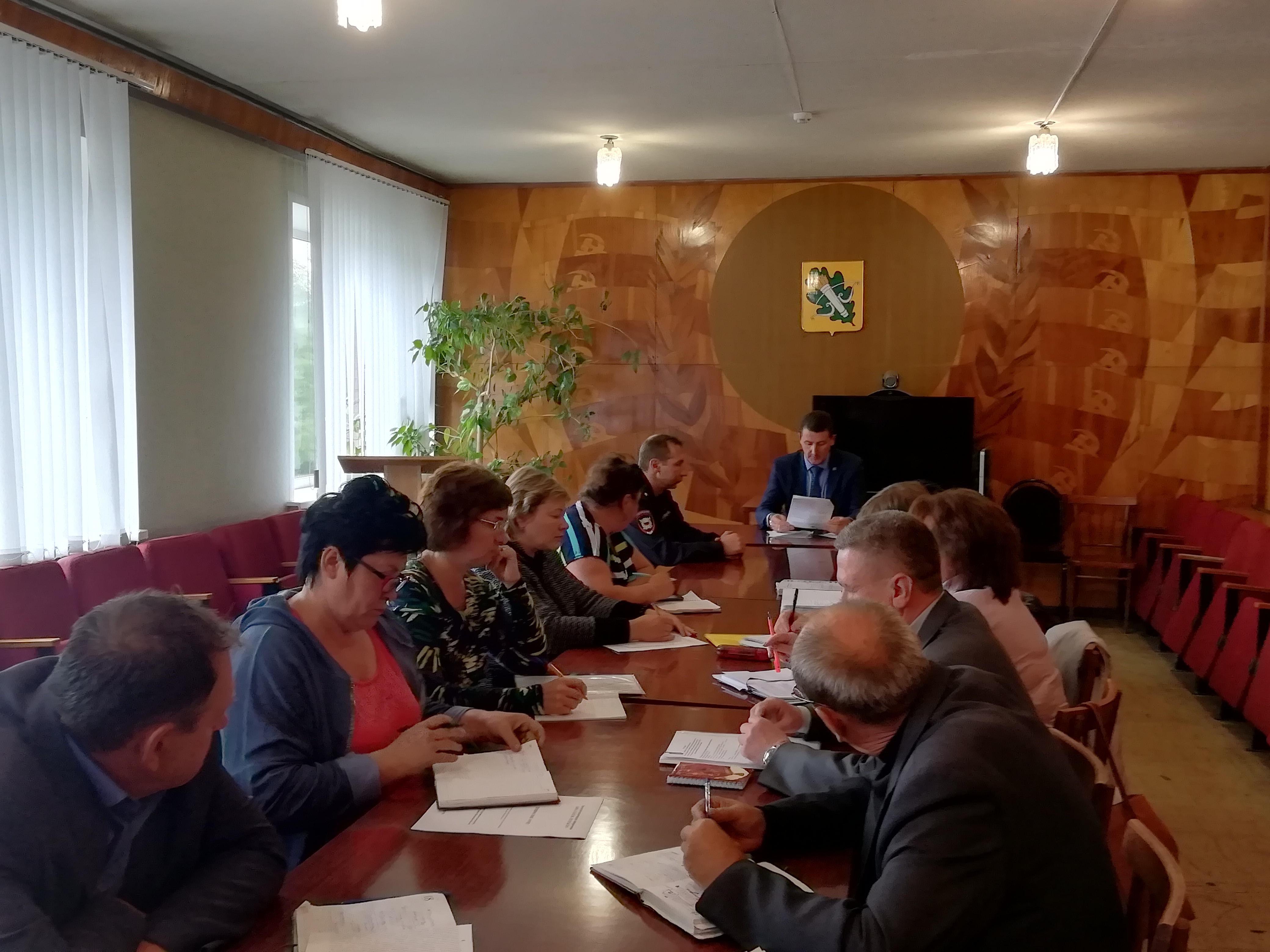 В Администрации Колышлейского района 5 августа 2019 года состоялось рабочее совещание В Администрации Колышлейского района 5 августа 2019 года состоялось рабочее совещание