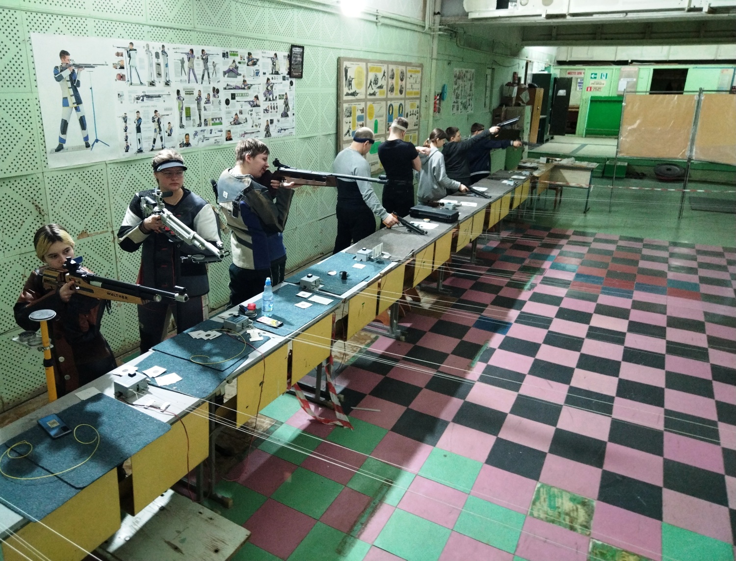 В г.Заречный 15 февраля 2025 года прошло Первенство по пулевой стрельбе
