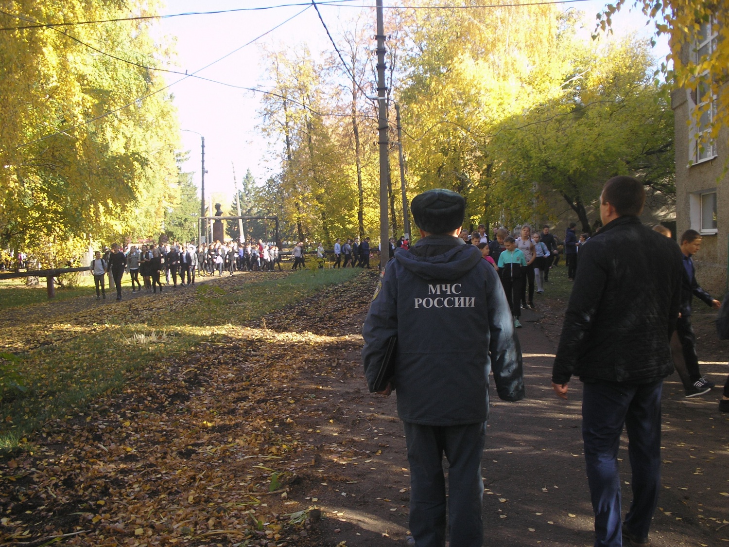 Тренировка в МОУ СОШ №1 р.п.Колышлей