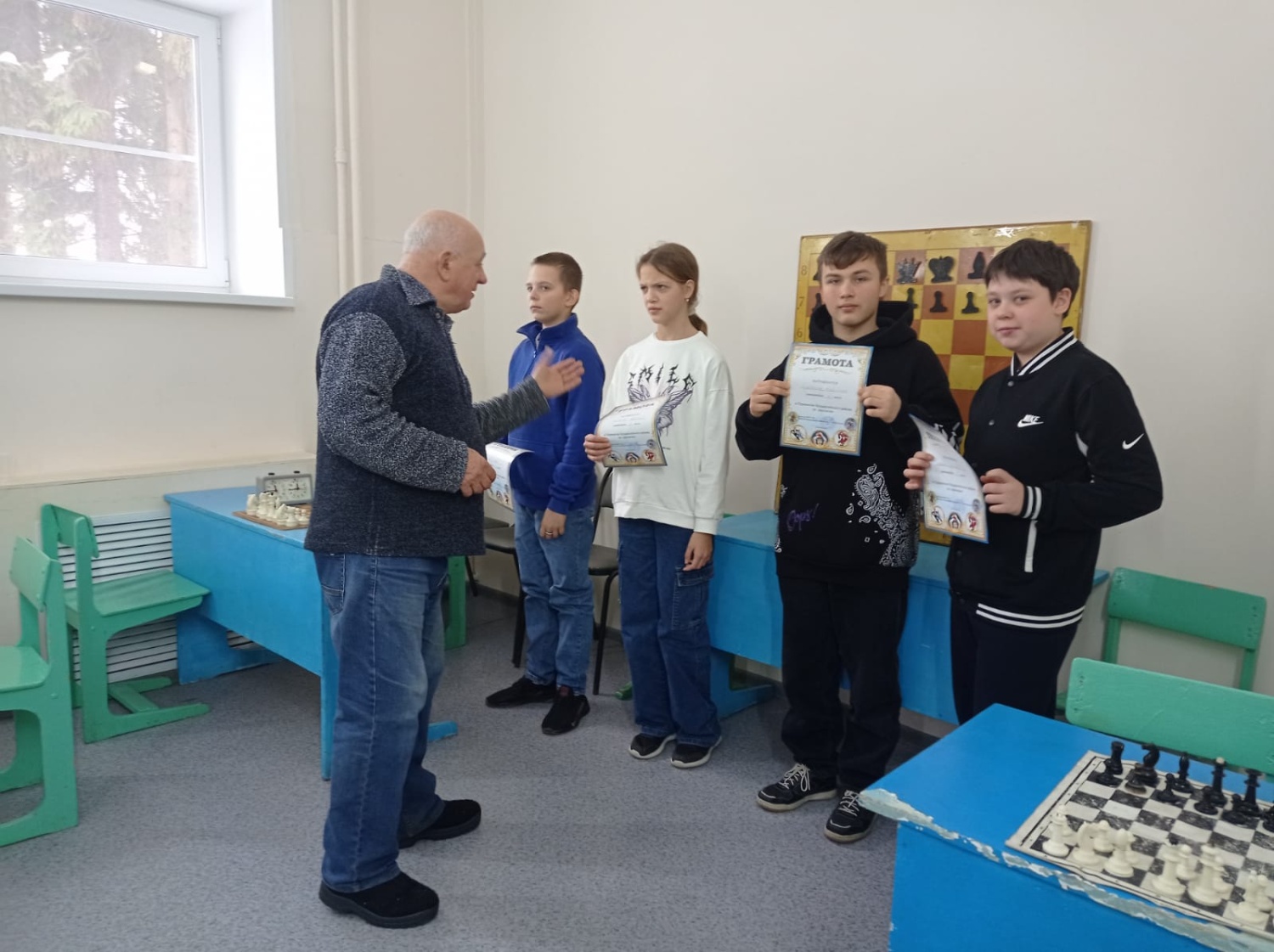 Первенство Колышлейского района по шахматам