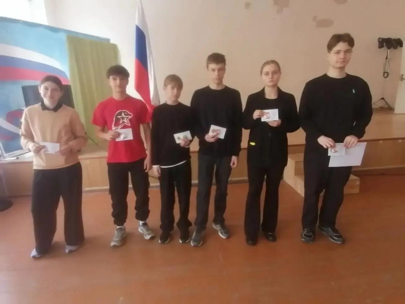 В МОУ СОШ №1 р.п.Колышлей  16 марта 2026 года прошло вручение значков ГТО