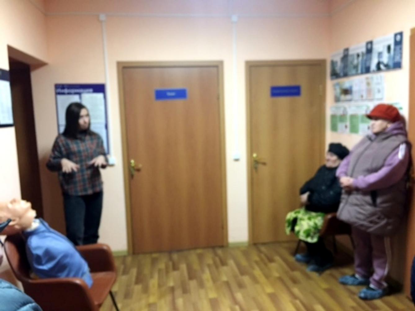 Жители с Сущёвка Колышлейского района проходят обучение навыкам оказания первой помощи по проекту «Готов к санитарной обороне»