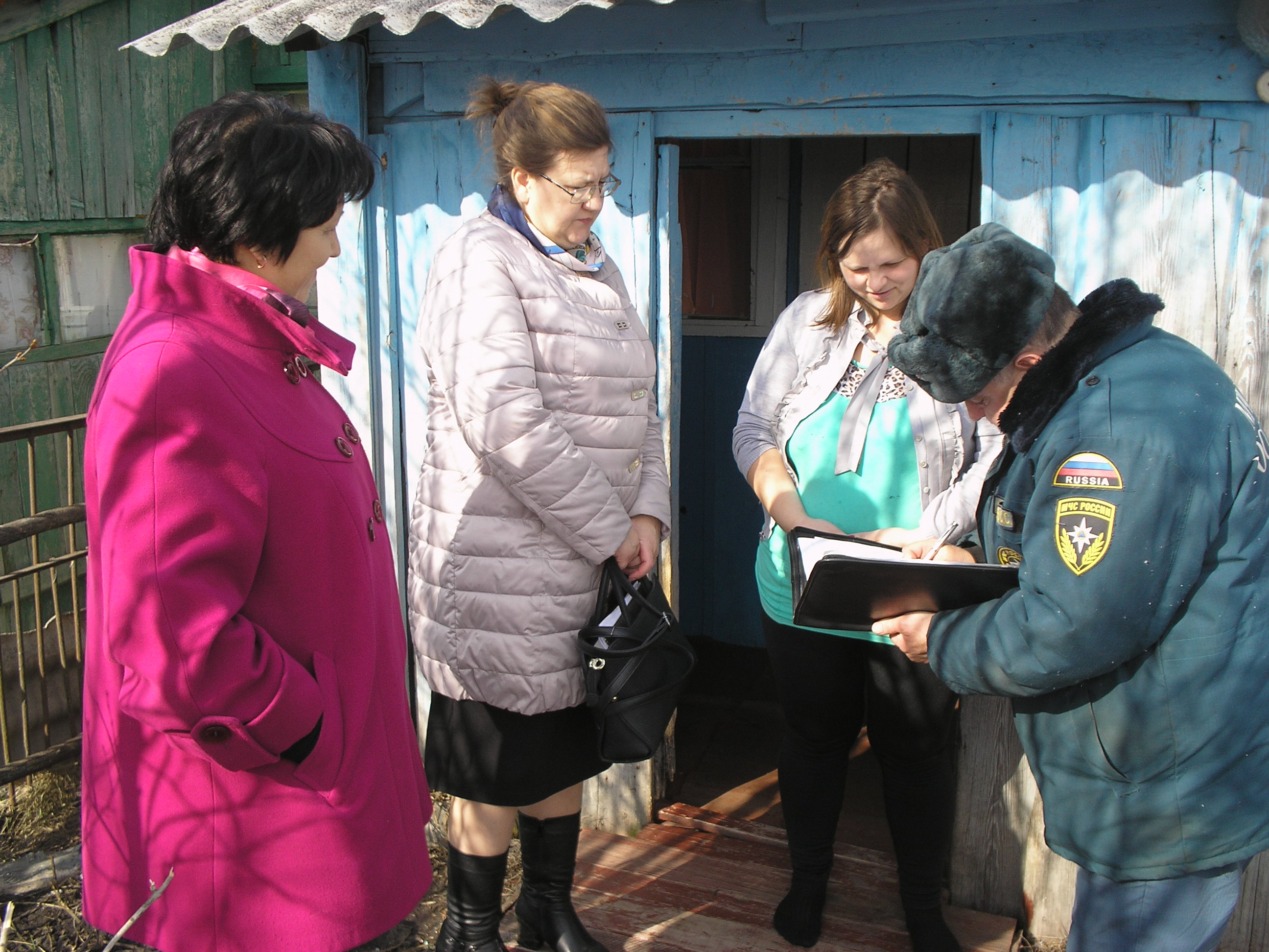 В Колышлейском районе продолжаются рейды по противопожарной безопасности в жилье