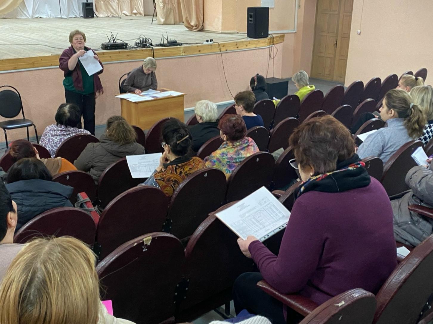 В районном Доме культуры 26 февраля прошла встреча специалистов сферы культуры Колышлейского района