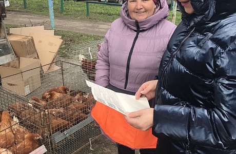 Очередной рейд по проверке соблюдения правил торговли животными и птицей