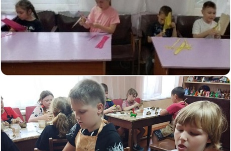В Доме детского творчества продолжилась серия творческих мастер - классов для учащихся ДОЛ Колышлейского района В Доме детского творчества продолжилась серия творческих мастер - классов для учащихся ДОЛ Колышлейского района