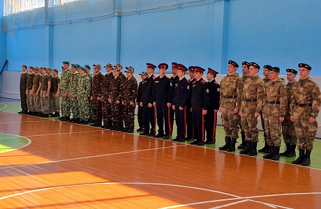 На базе МОУ СОШ №1 р.п.Колышлей 24 марта 2026 года состоялся муниципальный этап Спартакиады допризывной молодежи среди общеобразовательных учреждений района 