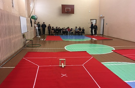 На базе МОУ СОШ с.Трескино и МОУ СОШ с.Телегино прошел турнир по городошному спорту