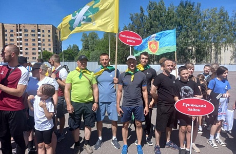 Спортсмены Колышлейского района 13 июля 2024 года приняли участие в финальных соревнованиях летних спортивных играх 2024 года